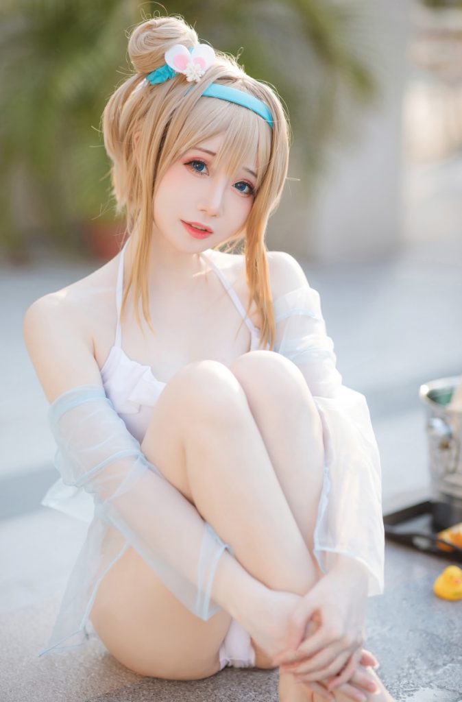 图片[3]-焖焖碳 NO.034 少女前线 索米 泳装 [46P-145MB]-蜜桃啵啵