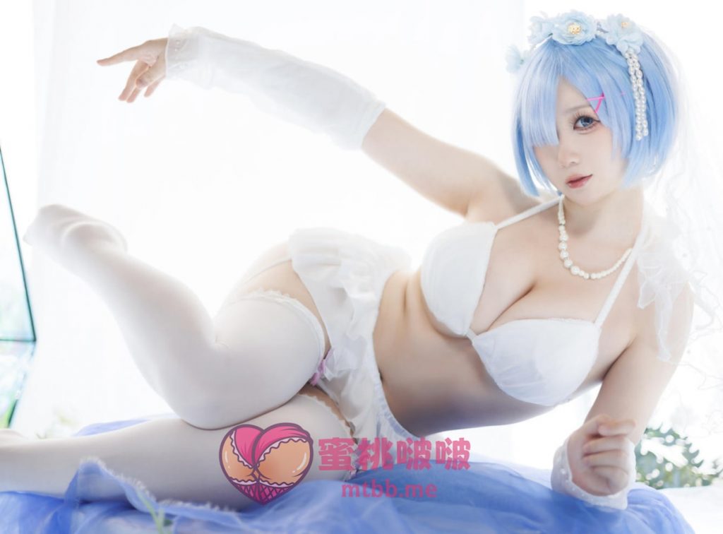 图片[2]-樱落酱w NO.035 从零开始的异世界生活 蕾姆花嫁 [25P-206MB]VIP-蜜桃啵啵