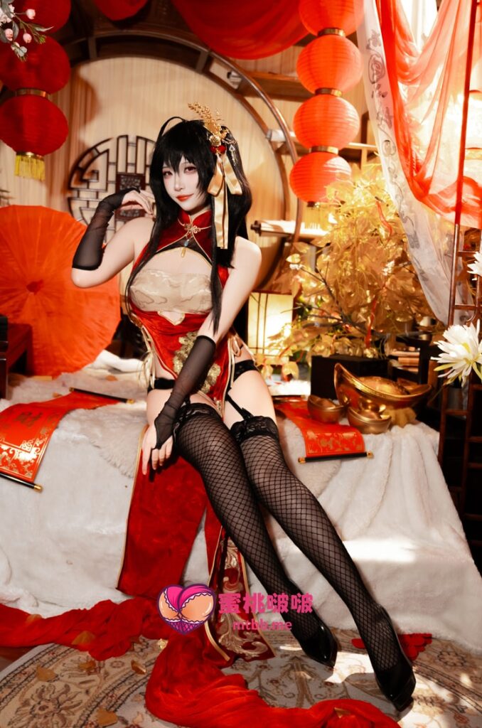 图片[2]-二佐Nisa – NO.236 碧蓝航线-大凤·旗袍 [38P-1.13GB]-蜜桃啵啵