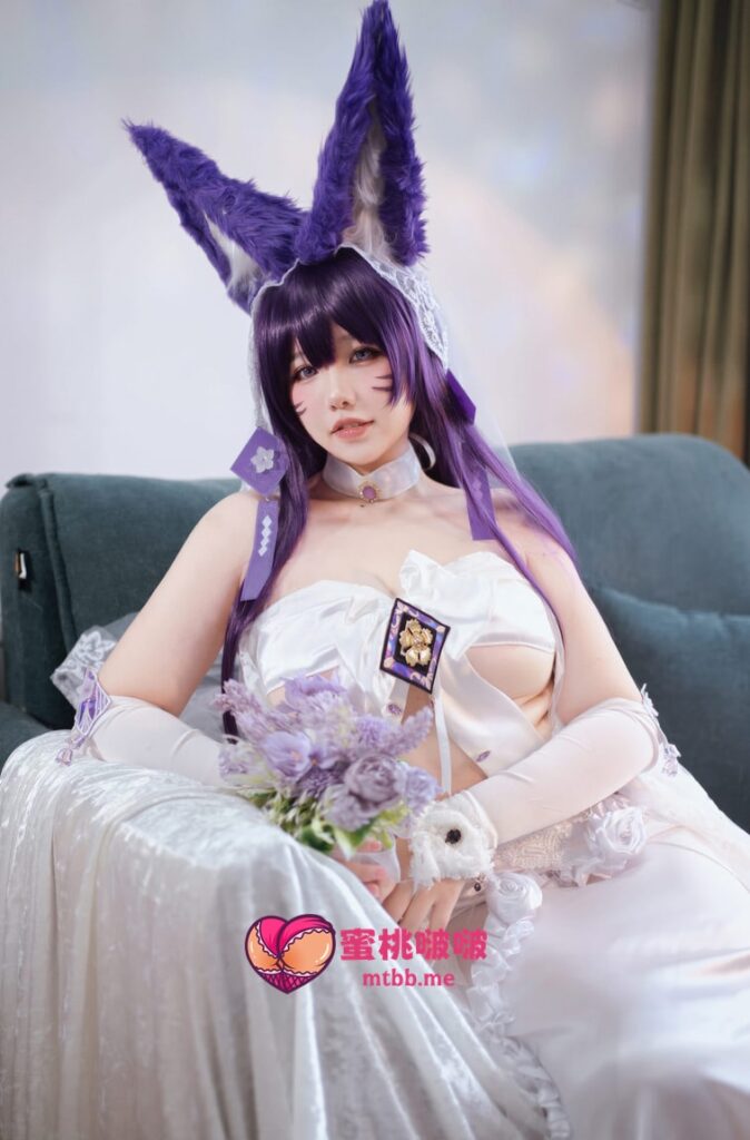 图片[1]-阿半今天很开心 NO.057 碧蓝航线 武藏誓约花嫁 婚纱 [75P-1.1GB]VIP-蜜桃啵啵