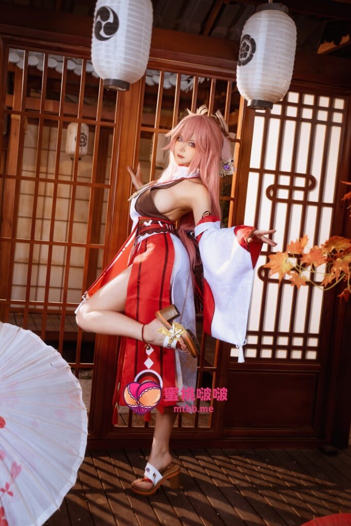 图片[2]-Seya-狮砸 NO.058 原神 八重神子 [12P-158MB]-蜜桃啵啵