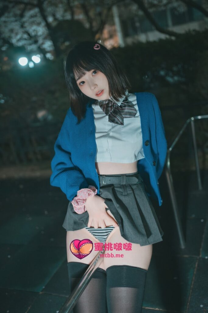图片[1]-Bambi밤비 – NO.124 DJAWA Photo – Midnight Cherry Blossom[43P-894MB]-蜜桃啵啵